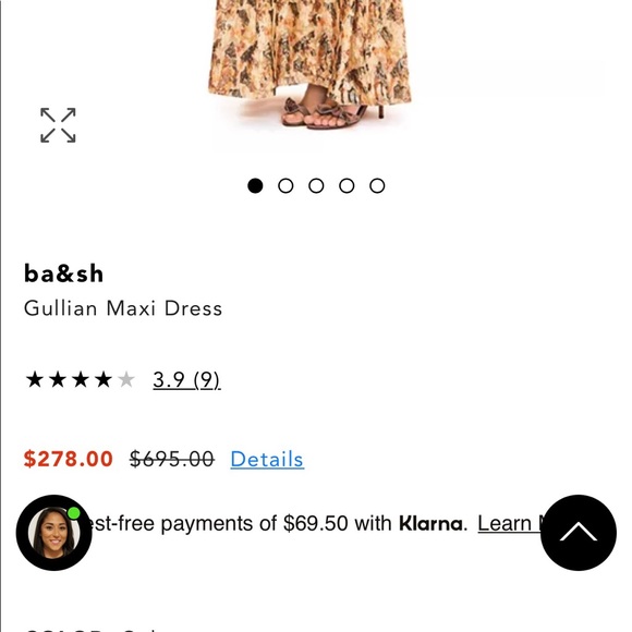 Gullian yellow dress - Picture 2 of 7